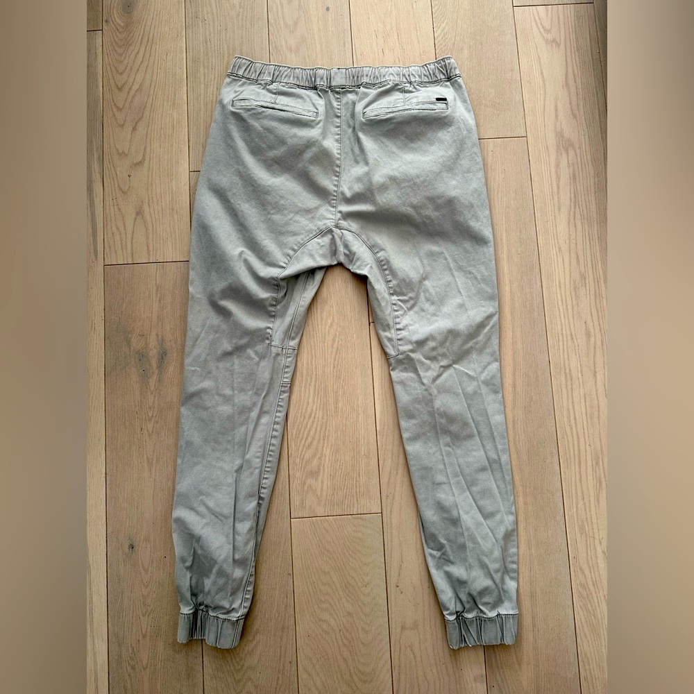 Bullhead Denim Co. Medium Silver/White Joggers